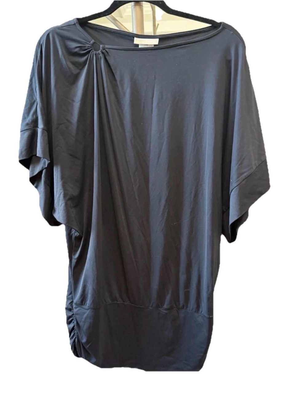 MICHAEL Michael Kors Short Dolman Sleeve Tunic Top w Banded Waist